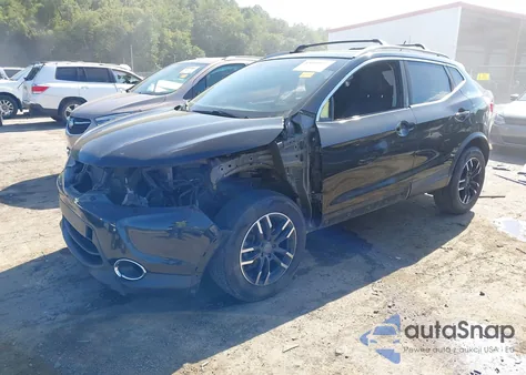 2017 Nissan Rogue Sport Sl из США, поврежденный, VIN JN1BJ1CP7HW024585